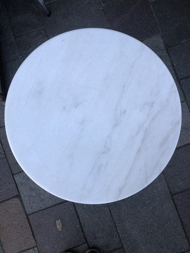 Marble top Cast Iron Base Table