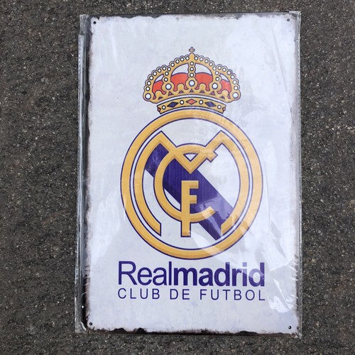 Realmadrid Metal Sign