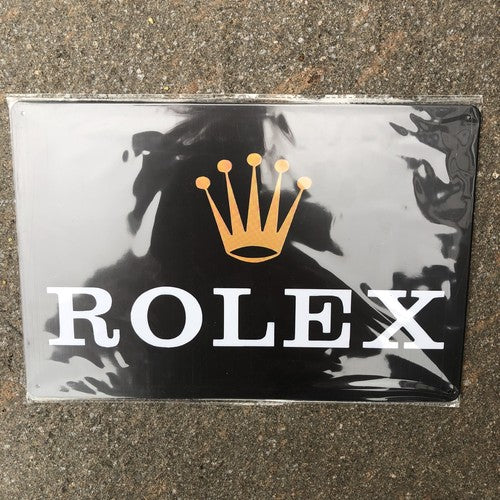 Rolex Metal Sign