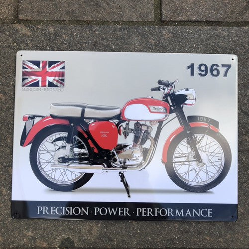 Triumph 1967 Metal Sign