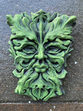 King Harry Green Man Garden Wall Plaque