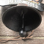 AC/DC Sign & Bell Cast Iron