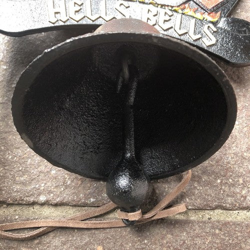 AC/DC Sign & Bell Cast Iron
