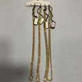 Primor Gold Plated Card Of Four 19 Inch Chains