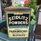 Seidlitz Powders Antacid Vintage Tin