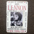 Lennon Metal Sign New Design