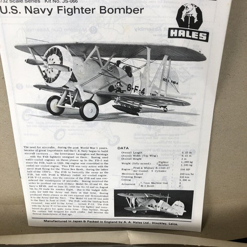 Hasegawa Boeing F4B-4 Kit