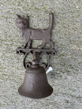 Cat Cast Iron Bell