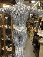 Gymnast Standing Diamanté Effect Ornament