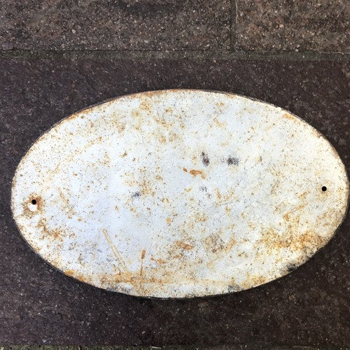 Antiques Cast Iron Sign