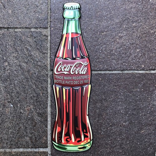 Coca- Cola Fantastic New Design Metal Sign