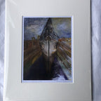 HMS Caroline A5 Acrylic Print Mounted â¦ Titled âStanding Tall â