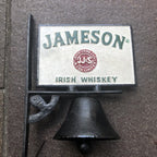 Jameson Irish Whiskey Bell Cast Iron