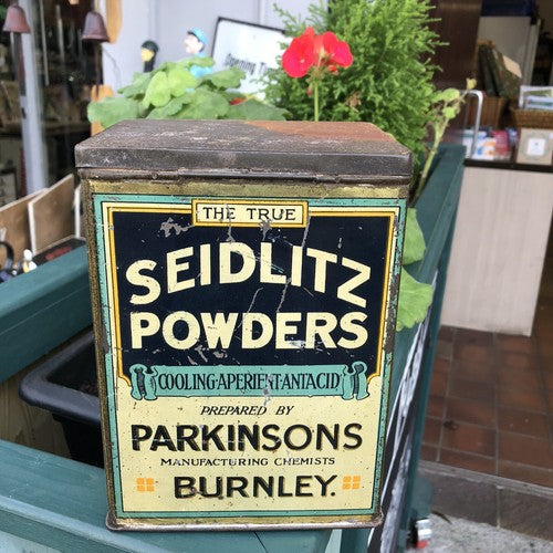 Seidlitz Powders Antacid Vintage Tin