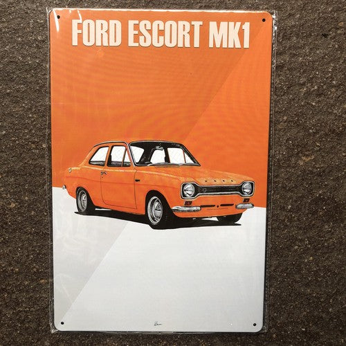 Ford Escort MK 1 Metal Sign