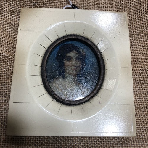 Portrait Reproduction Miniature Framed