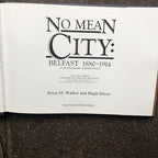 No Mean City Belfast 1880- 1914