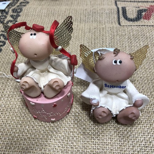 Russ Berrie Angel Cheeks Ornaments Lot No 1