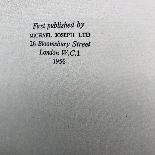 Afternoon Of An Autocrat Norah Lofts 1st Edition 1956