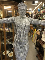 Gymnast Standing Diamanté Effect Ornament
