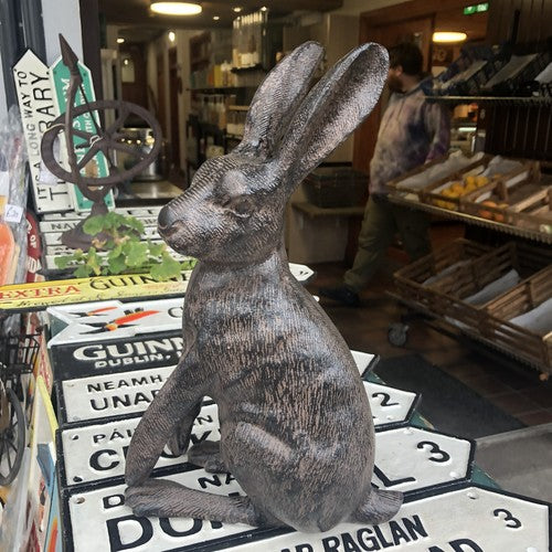 Hate Cast Iron Statue
