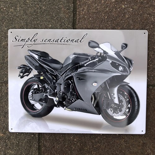 Yamaha Metal Sign