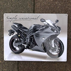 Yamaha Metal Sign
