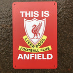 Liverpool Heavy Gauge Steel Sign