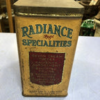 Radiance Brazil Toffee Very Rare Vintage Tin