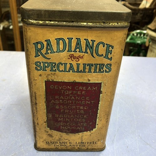 Radiance Brazil Toffee Very Rare Vintage Tin