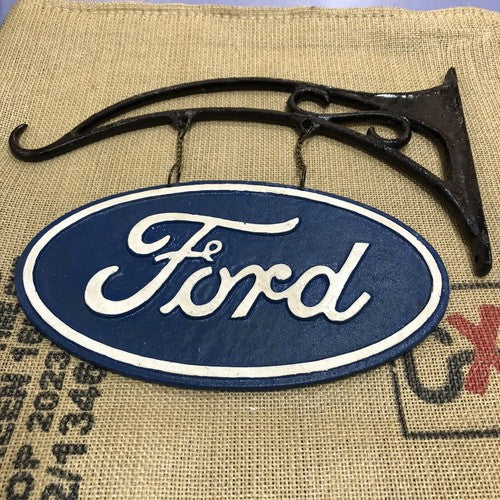Ford Cast Iron Double Sided Sign