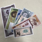 6 Independent African States Banknotes