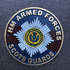 HM Armed Forces Scots Guards Cast Iron Sign