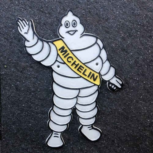 Michelin Die Cut Cast Iron Wall Sign