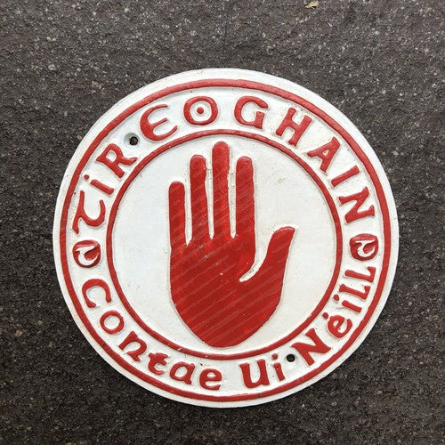 Tyrone GAA Cast Iron Sign