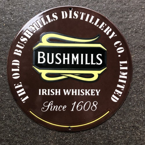 Bushmills Enamel Sign