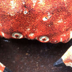 Crab Cast Iron Hinged Lid Trinket Box