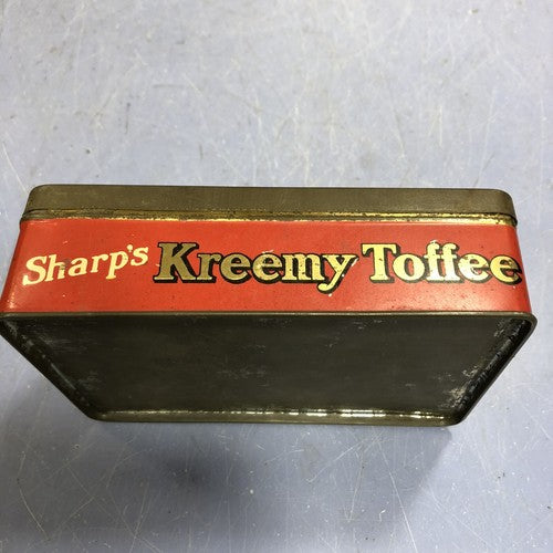 Sharps Kreemy Toffee Vintage Tin