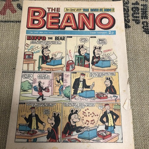Beano Bundle Of Four 1973 Comics