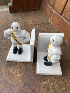 Michelin Men Cast Iron Bookends