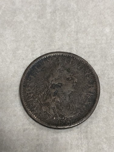 Ireland George 3rd 1805 Hibernia One Penny Copper Coin