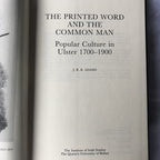 The Printed Word And The Common Man By JRR Adams
