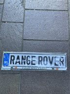 Range Rover Irish License Plate