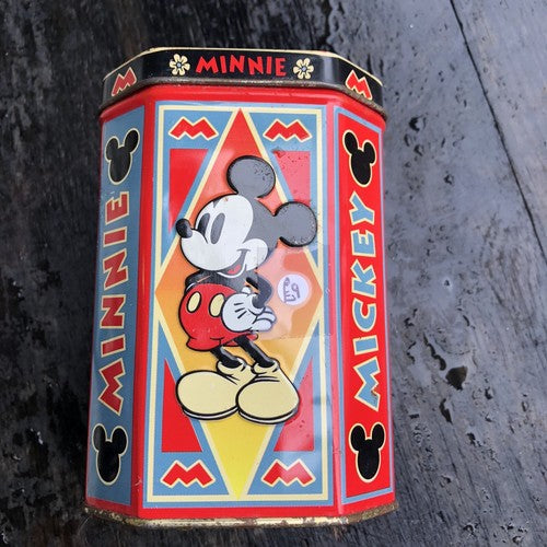 Minnie Mickey Mouse Vintage Nestle Tin