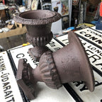 Cast Iron Pair Of Garden Urns