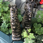Horse Head Cast Iron Book Ends
