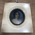Portrait Reproduction Miniature Framed