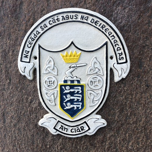 Co. Clare GAA Creat Cast Iron Sign