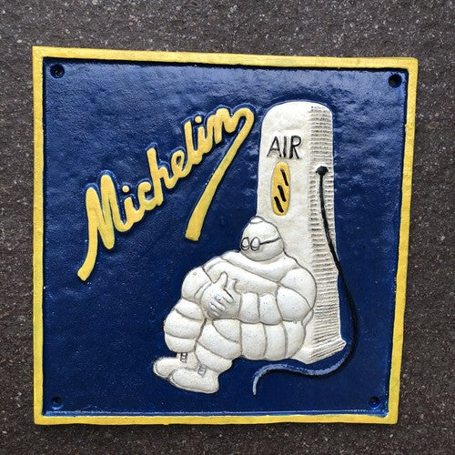 Michelin Air Cast Iron Sign