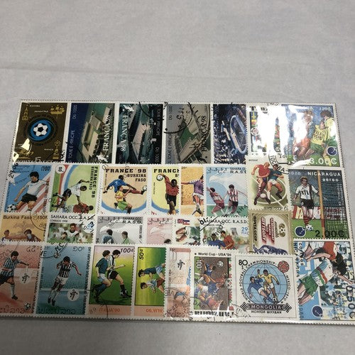 Sports Themed Stamps 5 Packets